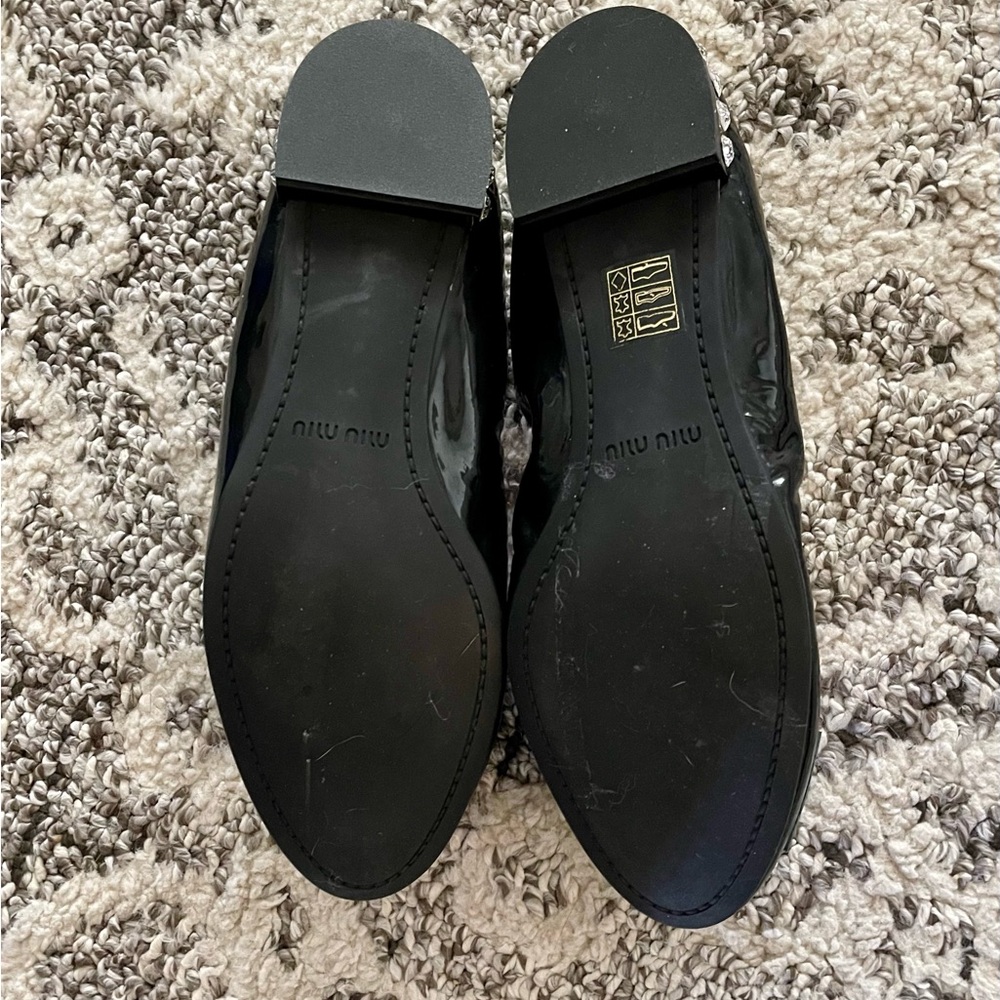 Miu Miu Black Patent Leather Shoes! Excellent condition! - Picture 7 of 7